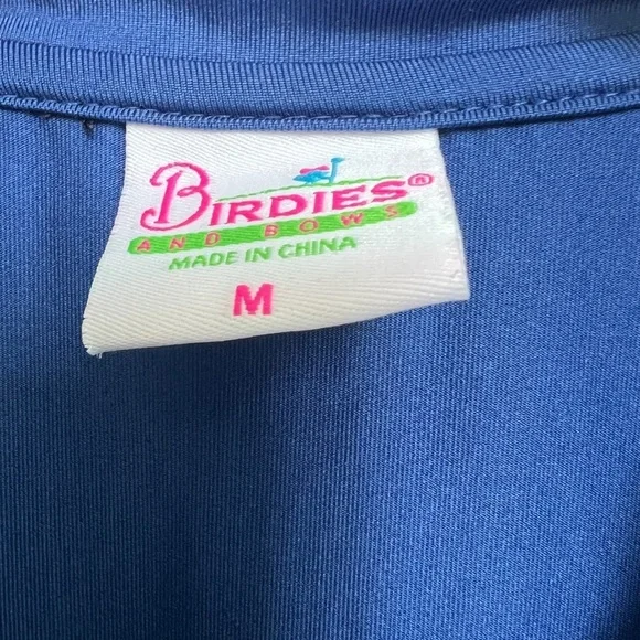 BIRDIES AND BOWS GOLF SHIRT - Picture 3 of 5